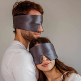 Padded Silk Eye Mask, Moonlight Shadow - Drowsy Sleep Co